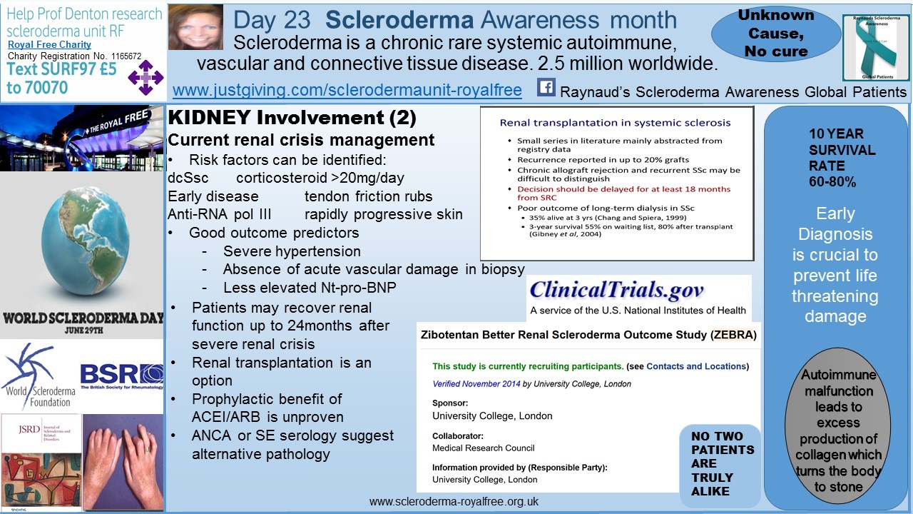 Day 23 Scleroderma Awareness month