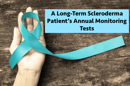 long-term SSc patient's monitoring tests