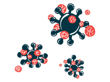 An illustration of a virus.