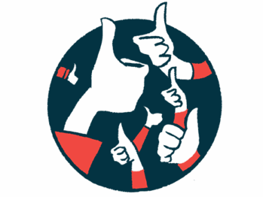 GS-248 | Scleroderma News | thumbs up illustration