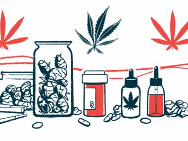 An illustration shows a variety of cannabis-derived treatments.