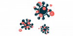 This illustration shows three cells.