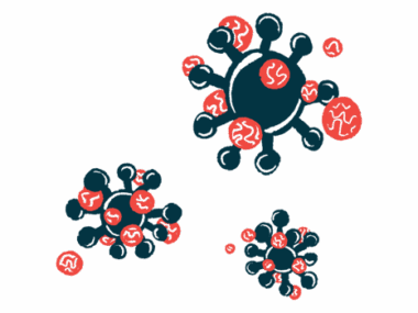 An illustration provides a close-up view of three cells.