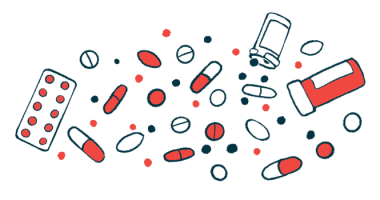 An illustration showing various oral medicines, pills and capsules.